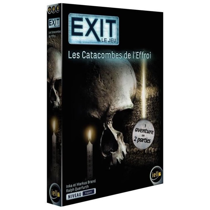 Exit : le jeu - Les Catacombes de l'Effroi - Jeu de société - Escape