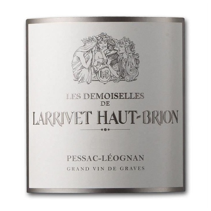 Les Demoiselles de Larrivet Haut Brion 2019 Pessac Léognan - Vin roug