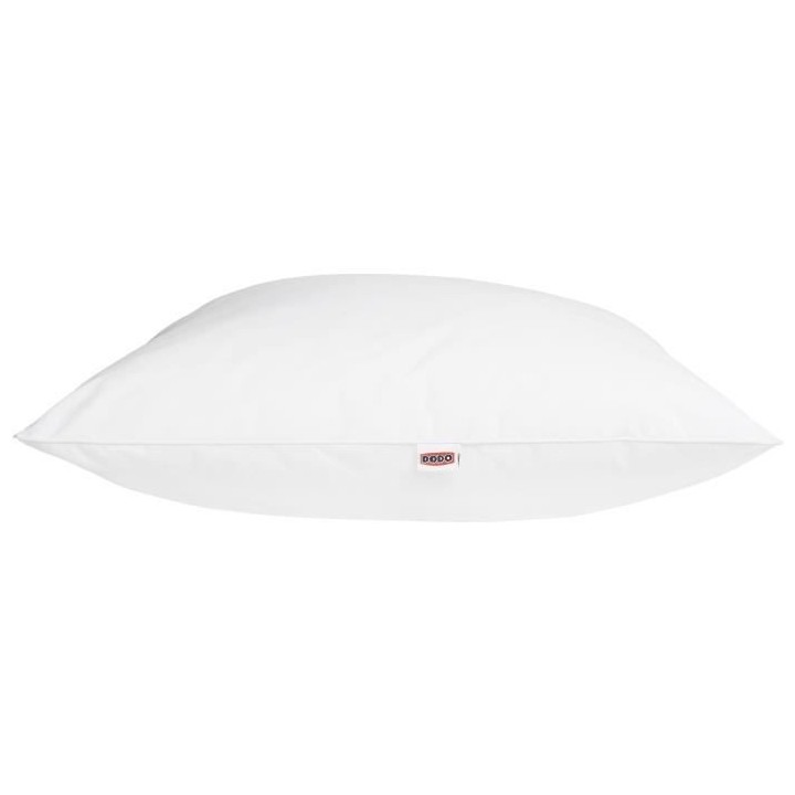 DODO Oreiller LUXOR 60x60 cm - 100% Coton - Effet Duvet