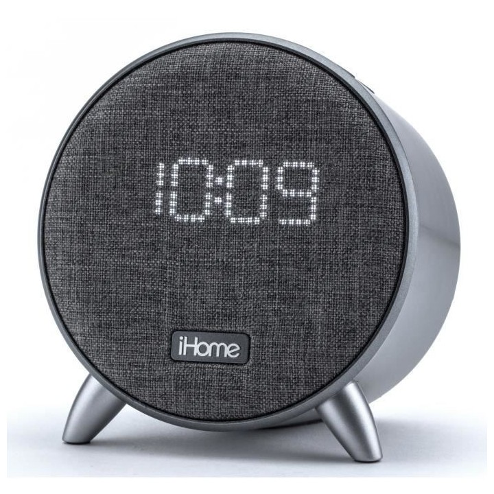 Réveil Bluetooth IHOME IBT235 Gris