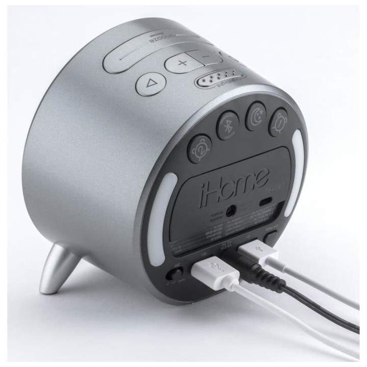 Réveil Bluetooth IHOME IBT235 Gris