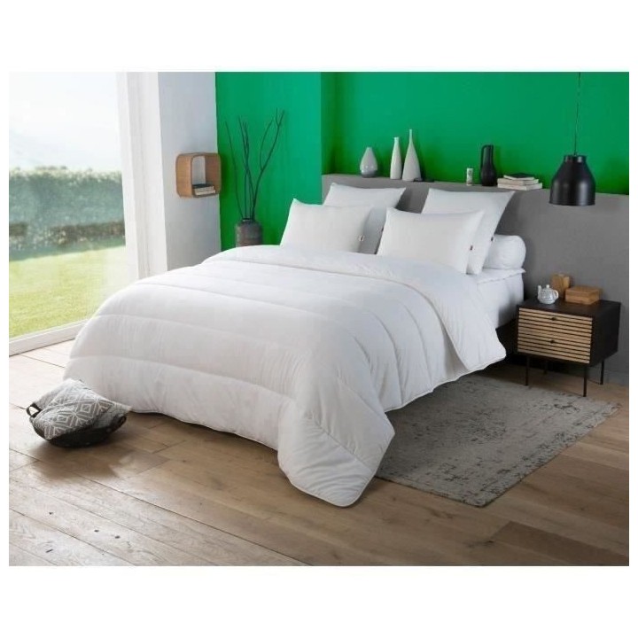 DODO Couette tempérée 300gr/m² anti-acarians VICTORIA 220x240 cm bl