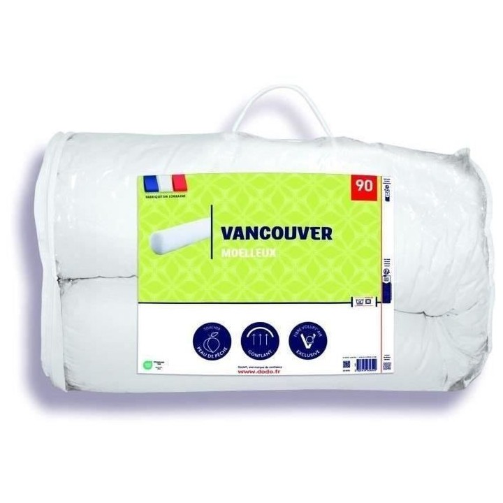 Traversin VANCOUVER 90 cm - 100% Polyester - DODO