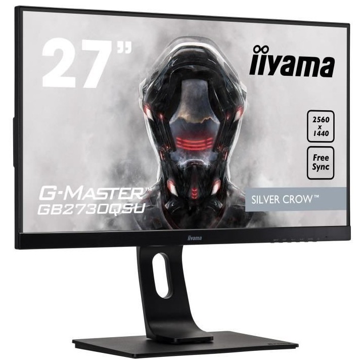 Écran PC Gamer - IIYAMA GB2730QSU-B1 - 27 WQHD - Dalle TN - 1 ms - 75
