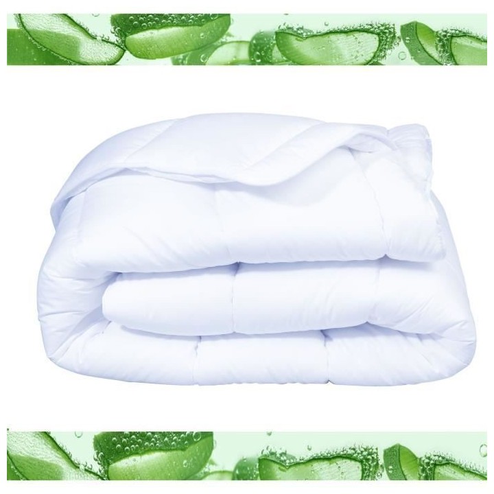 Couette 240x260 cm DODO ALoe - Tempérée - 300G/m² - Couette 2 perso