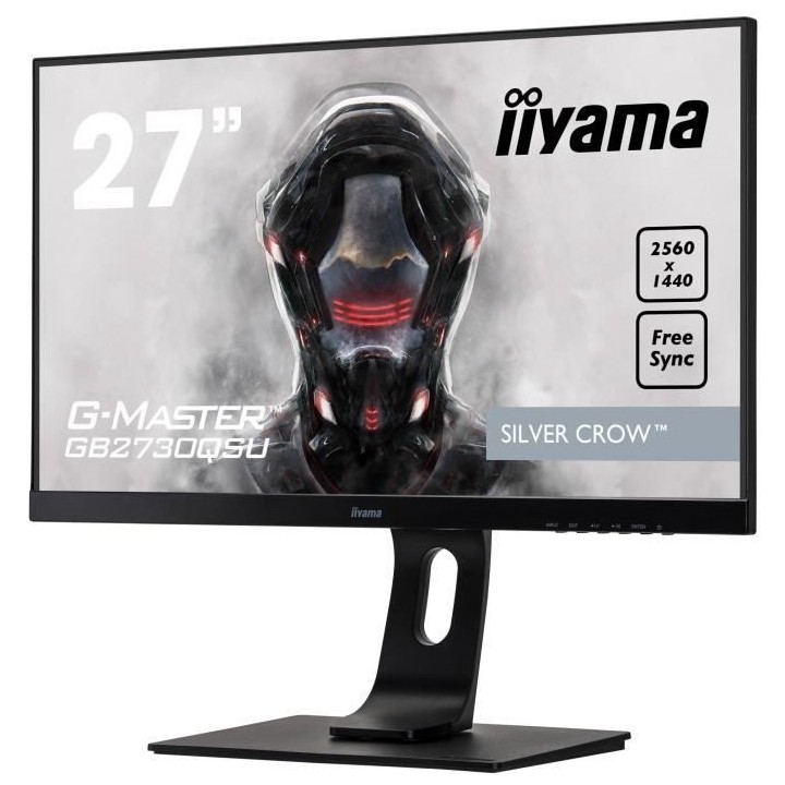 Écran PC Gamer - IIYAMA GB2730QSU-B1 - 27 WQHD - Dalle TN - 1 ms - 75