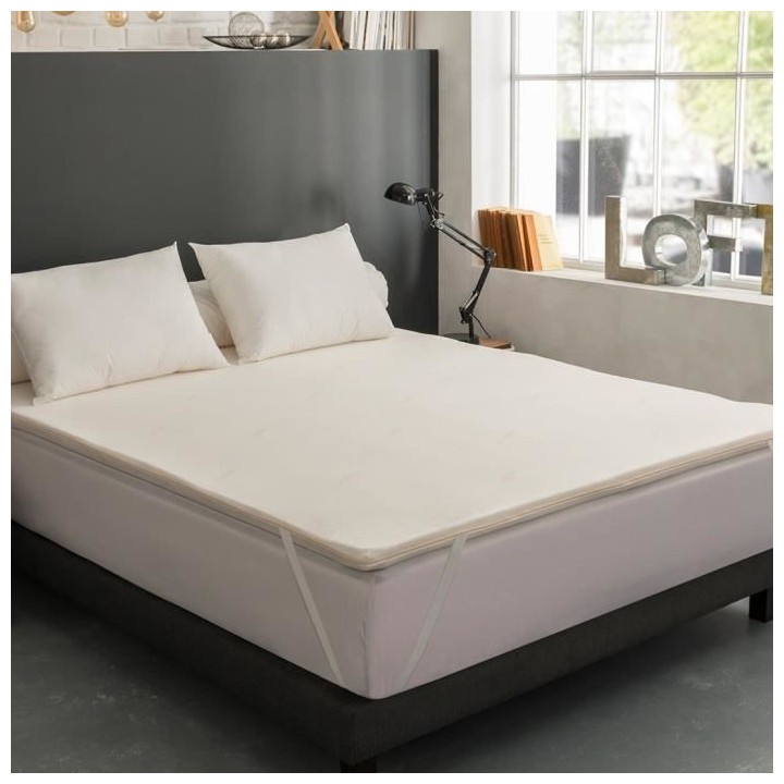 Surmatelas DODO Le Végétal - Déhoussable - 140x190 cm
