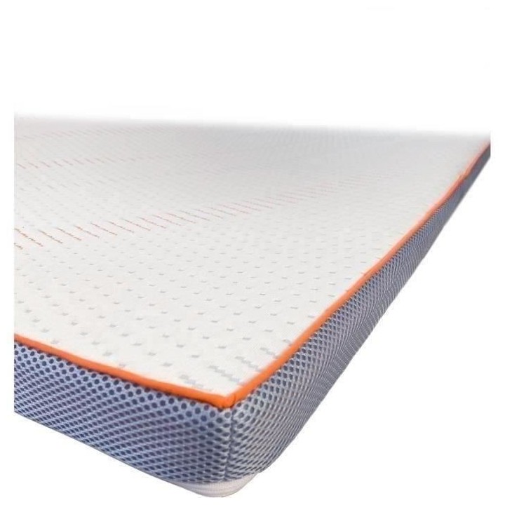 Surmatelas DODO - 140x190 cm - Déhoussable - ERGO LATEX