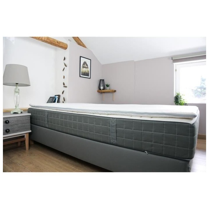 Surmatelas DODO - 140x190 cm - 100 % mémoire de forme - ERGO