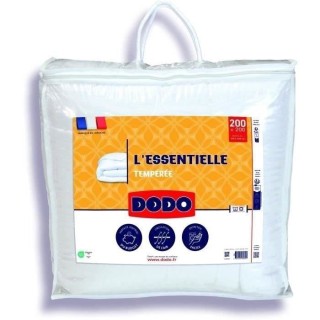 DODO Couette Tempérée - L'ESSENTIELLE - 200x200cm - 100% Polyester V