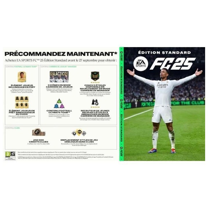 EA SPORTS FC 25 - Jeu Nintendo Switch