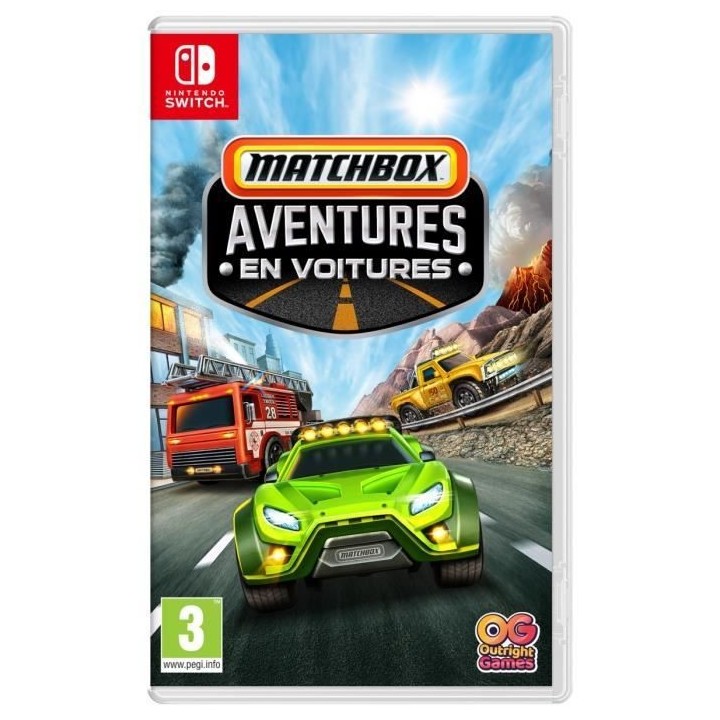 Matchbox : Aventures en voitures - Jeu Nintendo Switch