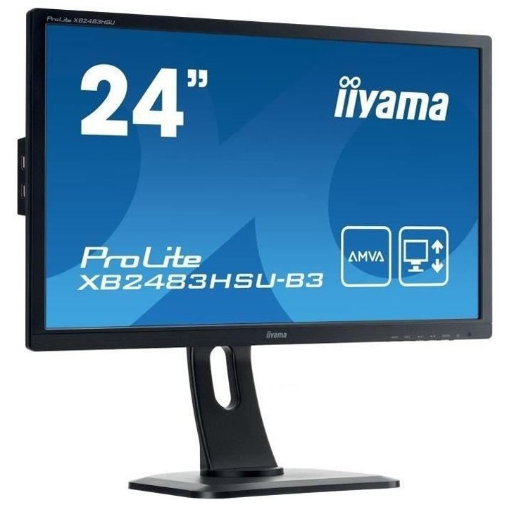 Ecran - IIYAMA - 24 - XB2483HSU-B3 - Full HD AMVA - LED - 4 ms - 75Hz