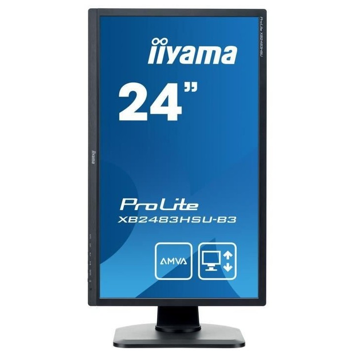 Ecran - IIYAMA - 24 - XB2483HSU-B3 - Full HD AMVA - LED - 4 ms - 75Hz