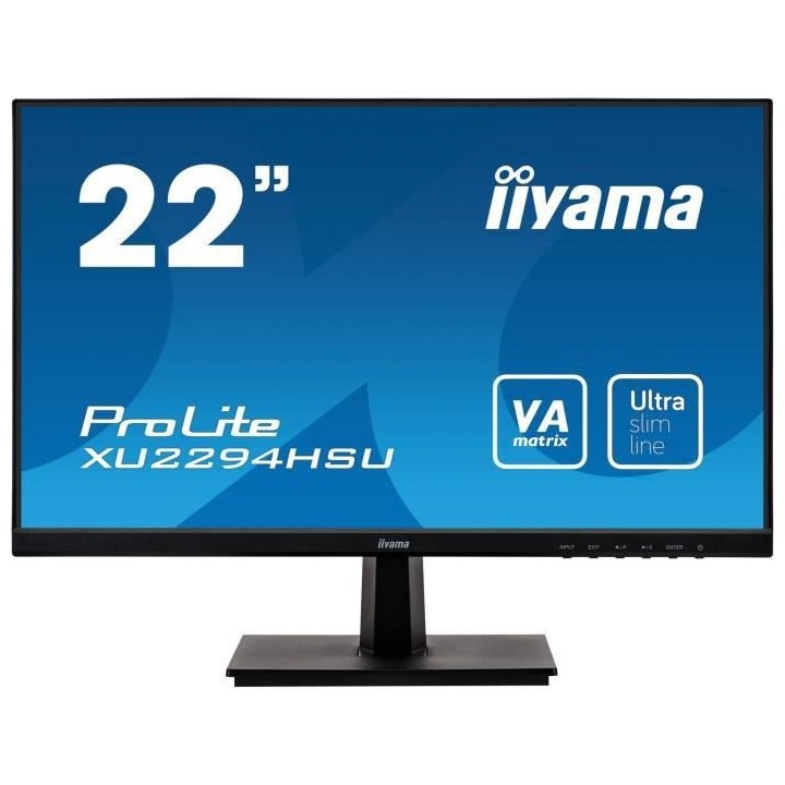 Ecran PC - IIYAMA - PROLITE XU2294HS-B1 - 22 FHD - Dalle VA - 4 MS - 7