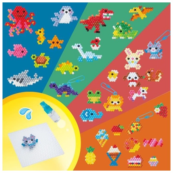 Le coffret créatif 4 en 1 - AQUABEADS - 35072 - 1900 perles pour cré