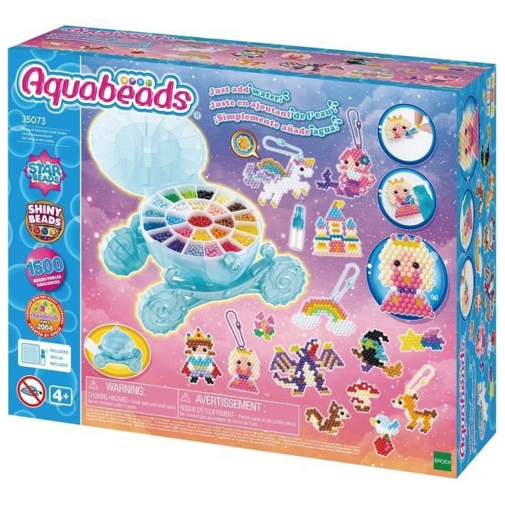 Le carrosse enchanté - AQUABEADS - 35073 - 1500 perles pour création