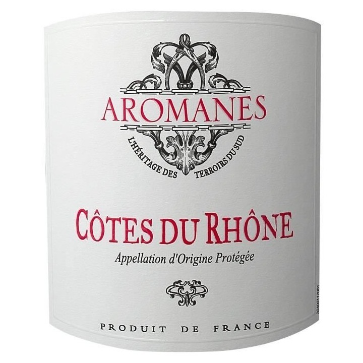 Aromanes 2020 Côtes du Rhone - Vin rouge de la Vallée du Rhône