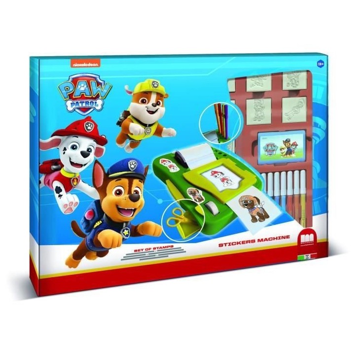 La Machine a stickers - MULTIPRINT - 8903 - Pat Patrouille