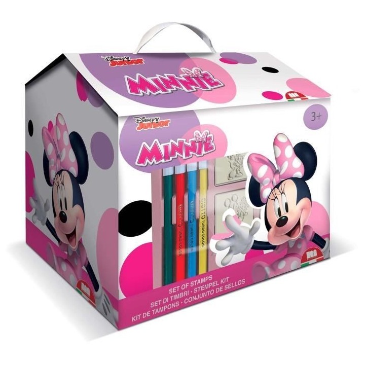 Maison de coloriage - MULTIPRINT - 9866 - 7 tampons Minnie