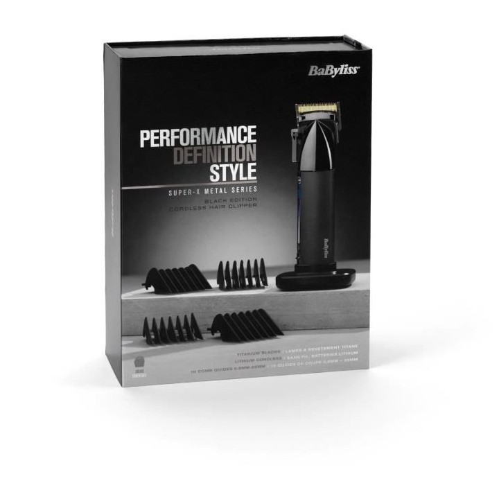 Tondeuse cheveux - BaByliss - E991E - Super-X Metal Series - Édition