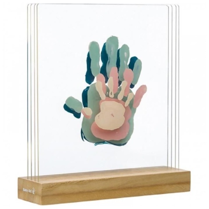 Baby Art Family Touch - Kit Empreintes Mains Famille : Empreintes de T