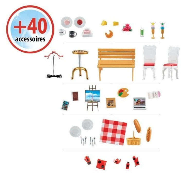 Playset deluxe Paris - BANDAI - Miraculous - Plus de 1,20 m avec acces