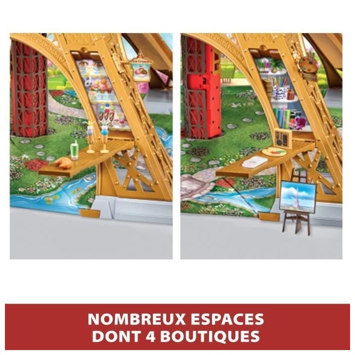 Playset deluxe Paris - BANDAI - Miraculous - Plus de 1,20 m avec acces