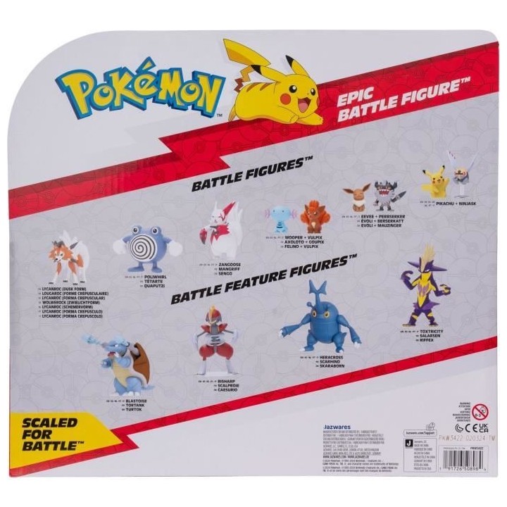 Figurine - BANDAI - Pokémon légendaires Rexilius - 30 cm, articulée