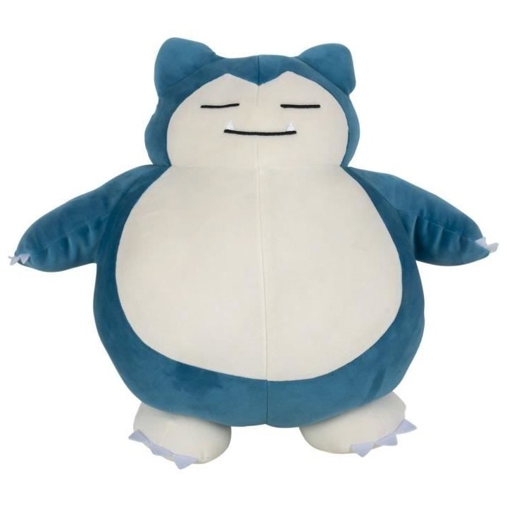 Peluche - BANDAI - Pokémon Ronflex (Snorlax) - 40 cm, douce et moelle