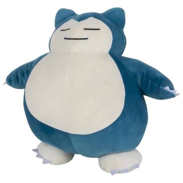Peluche - BANDAI - Pokémon Ronflex (Snorlax) - 40 cm, douce et moelle