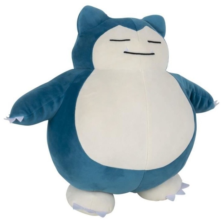 Peluche - BANDAI - Pokémon Ronflex (Snorlax) - 40 cm, douce et moelle
