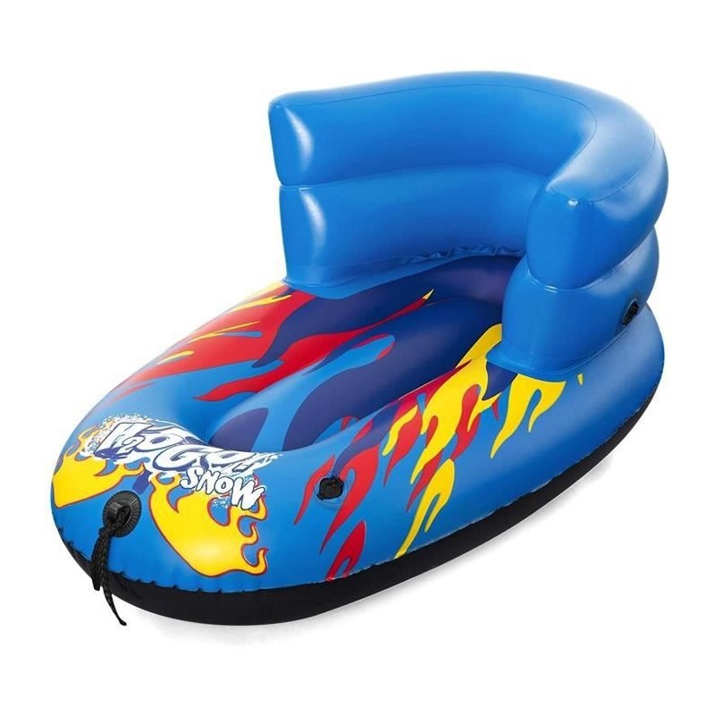 BESTWAY Luge gonflable avec dossier FLURRYZ CHILD - Vinyle 0,40 mm - 84 cm x 46 cm - 1 place