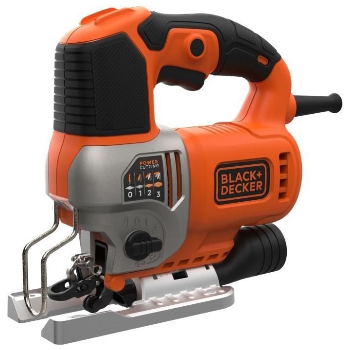 Scie sauteuse pendulaire filaire - BLACK & DECKER - BES610KA5-QS - 650