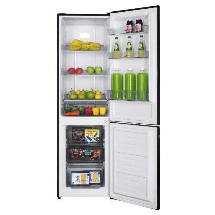 Réfrigérateur congélateur bas CONTINENTAL EDISON - 253L - Total No