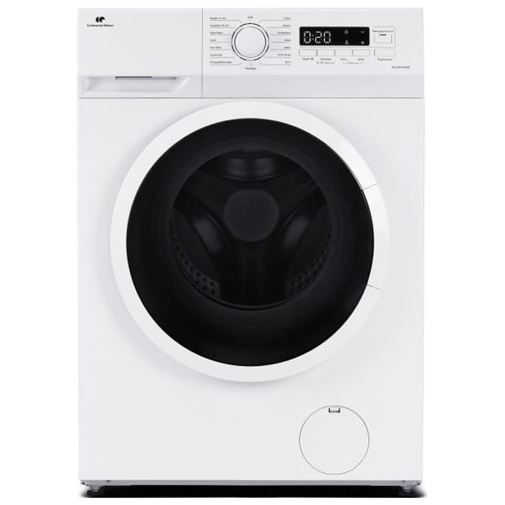 Lave-linge hublot CONTINENTAL EDISON CELL914IWS - 9 kg - Largeur 59,5