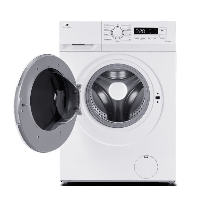 Lave-linge hublot CONTINENTAL EDISON CELL914IWS - 9 kg - Largeur 59,5