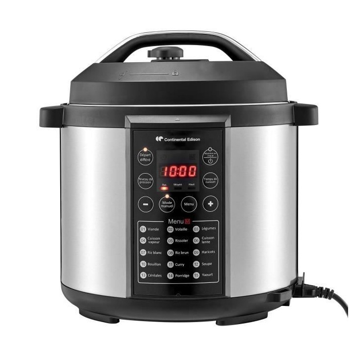 CONTINENTAL EDISON CEMCSP1000I - Multicuiseur Autocuisuer sous pressio