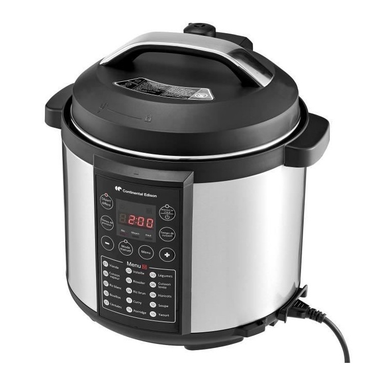 CONTINENTAL EDISON CEMCSP1000I - Multicuiseur Autocuisuer sous pressio