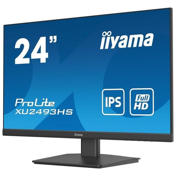 Ecran PC - IIYAMA - PROLITE XU2493HS-B4 - 24 FHD - Dalle IPS - 4 MS -