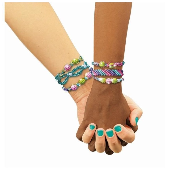 CLEMENTONI - Friendship bracelets Mania- Créer tes bracelets de l'ami