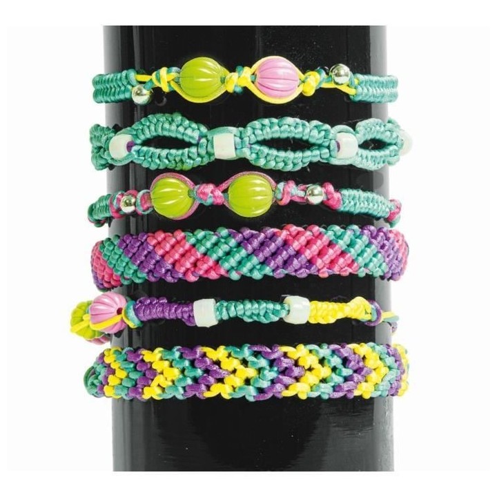 CLEMENTONI - Friendship bracelets Mania- Créer tes bracelets de l'ami