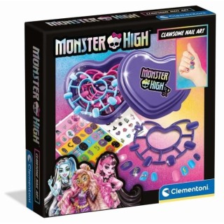 CLEMENTONI - Dark Nail Monster High - Faux ongles a décorer theme Mon