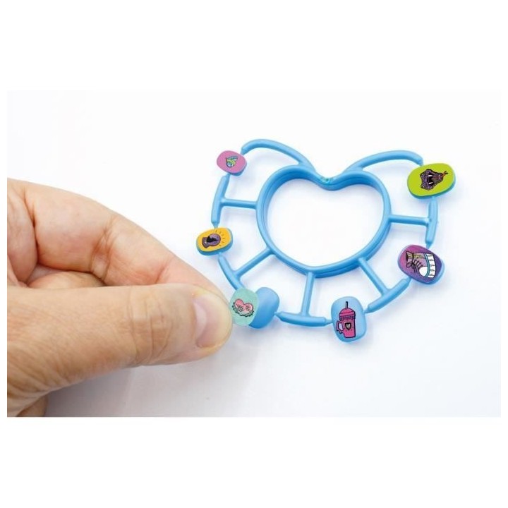 CLEMENTONI - Dark Nail Monster High - Faux ongles a décorer theme Mon