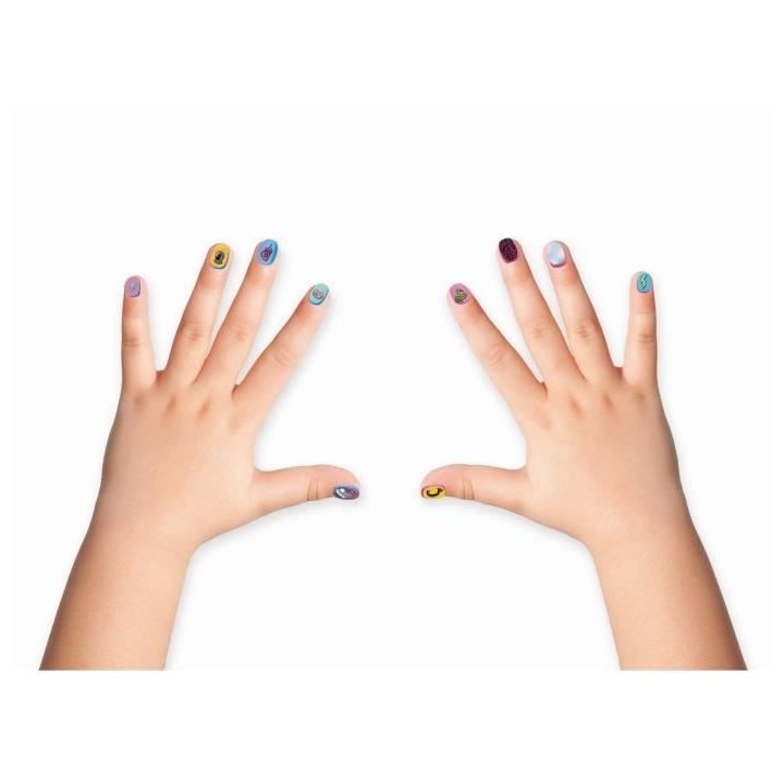 CLEMENTONI - Dark Nail Monster High - Faux ongles a décorer theme Mon