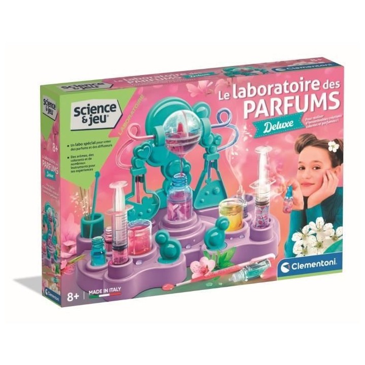 CLEMENTONI - Mon laboratoire de cosmétique Deluxe - Créer son parfum