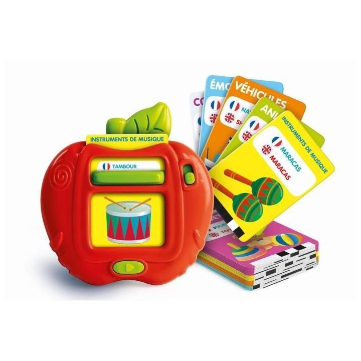 CLEMENTONI - Mes 100 premiers mots Bilingue - Jouets éducatifs - 2 mo