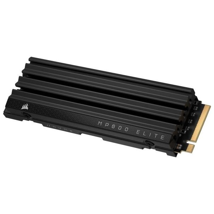 Disque SSD interne - CORSAIR - MP600 ELITE 1TB Gen4 PCIe x4 NVMe M.2 S