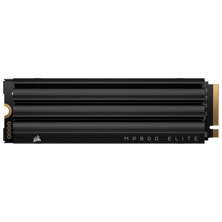 Disque SSD interne - CORSAIR - MP600 ELITE 1TB Gen4 PCIe x4 NVMe M.2 S