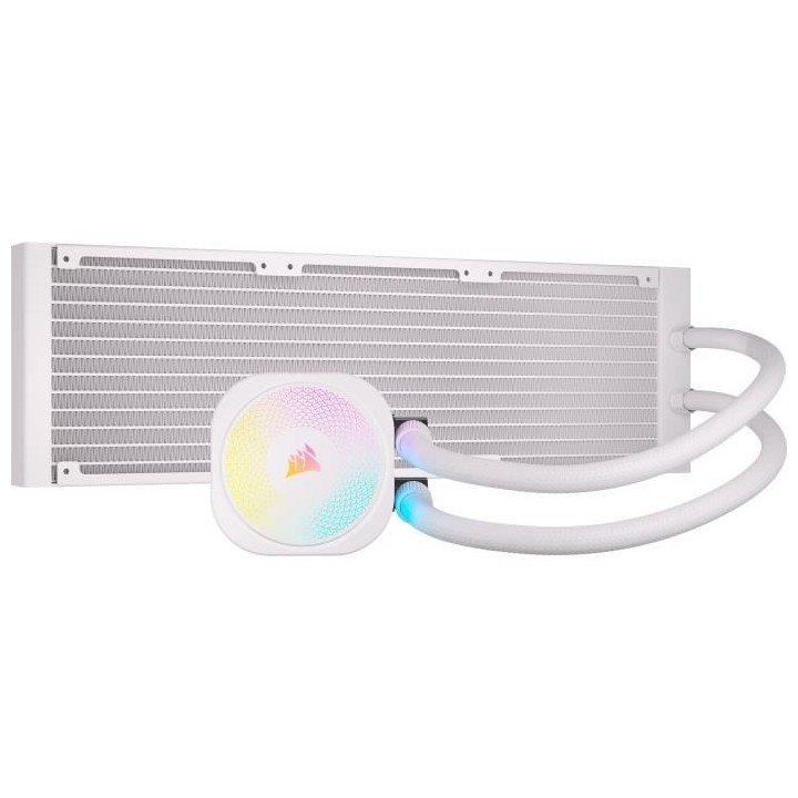 Watercooling - CORSAIR - iCUE LINK TITAN 360 RX - RGB - Blanc